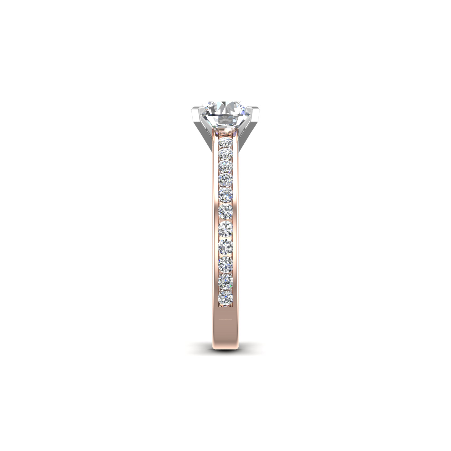 Lyra Channel Engagement ring